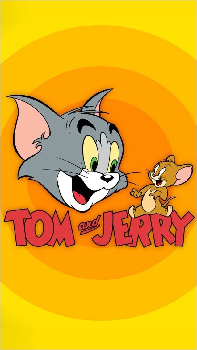 Funny Wallpaper Iphone - Tom And Jerry Wallpaper Iphone 8 , HD Wallpaper & Backgrounds
