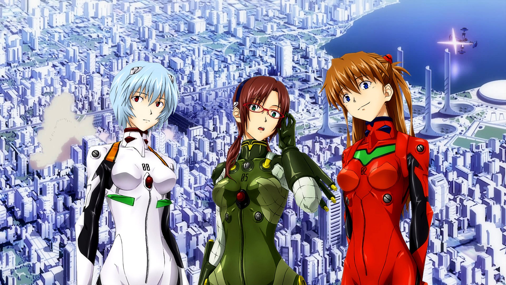 1920×1080 For Desktop Neon Genesis Evangelion Wallpaper - Neon Genesis Evangelion 1080p , HD Wallpaper & Backgrounds