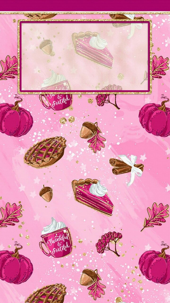 Pink Thanksgiving Iphone Lock Screen Wallpaper - Iphone Lock Screen Wallpaper Pink , HD Wallpaper & Backgrounds