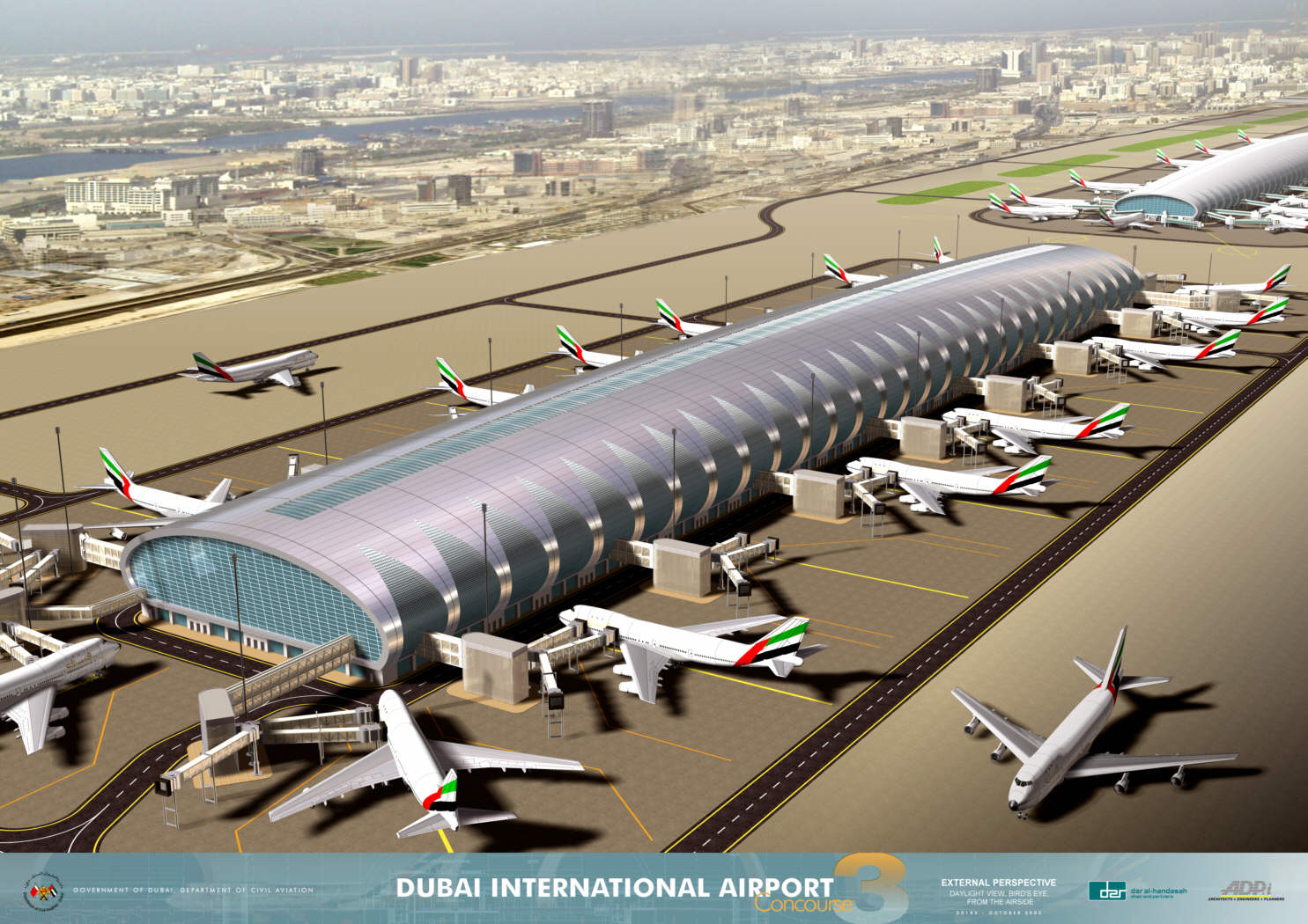Download Custom Size - Dubai International Air Port , HD Wallpaper & Backgrounds