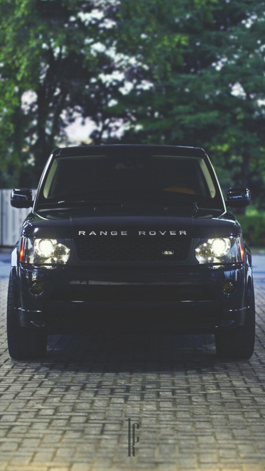 Car Iphone Tumblr Range Rover Lockscreen Ferrari 458 - Black Range Rover Sport House , HD Wallpaper & Backgrounds