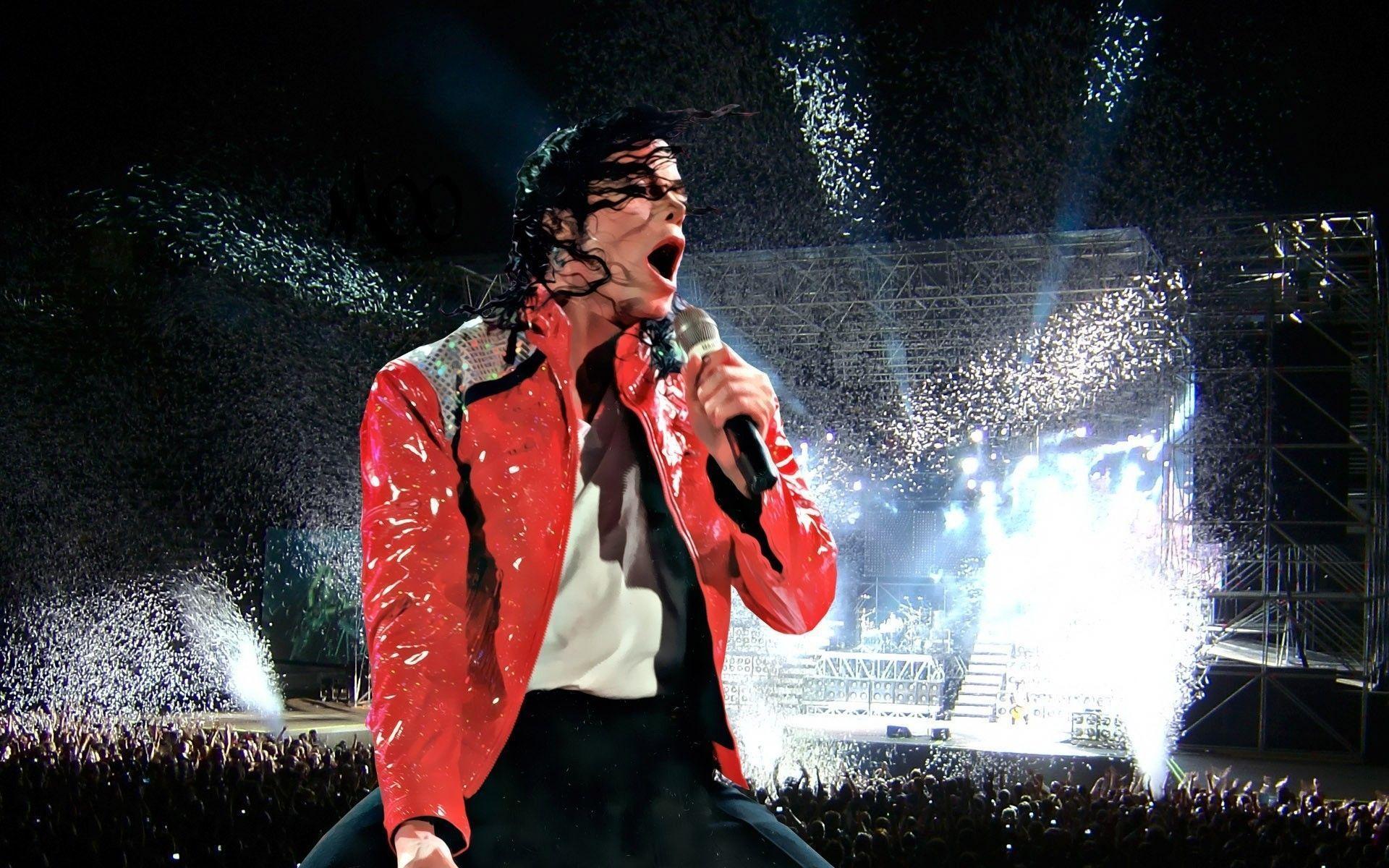 Michael Jackson Wallpaper Hd Wallpaper - Michael Jackson Red Leather Jacket Beat , HD Wallpaper & Backgrounds
