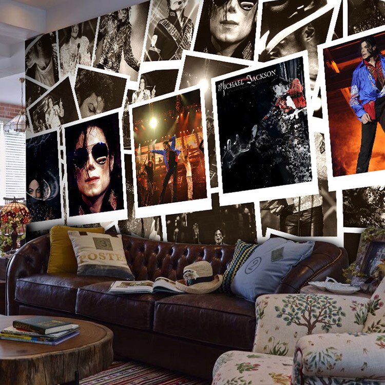 Custom Retro Nostalgia Star Michael Jackson Wallpaper - Michael Jackson , HD Wallpaper & Backgrounds