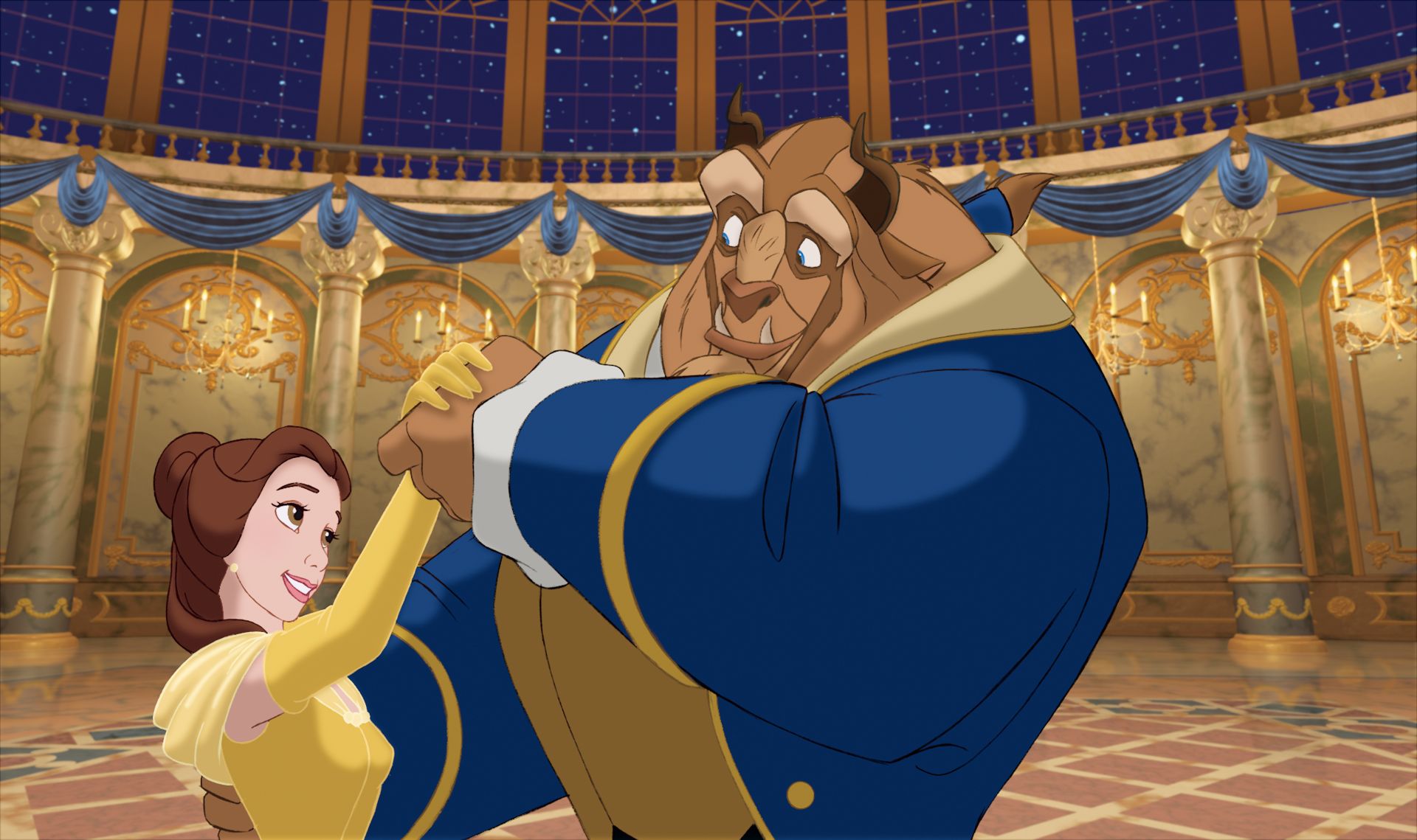 Beauty And The Beast Disney - Beauty And The Beast Old One , HD Wallpaper & Backgrounds