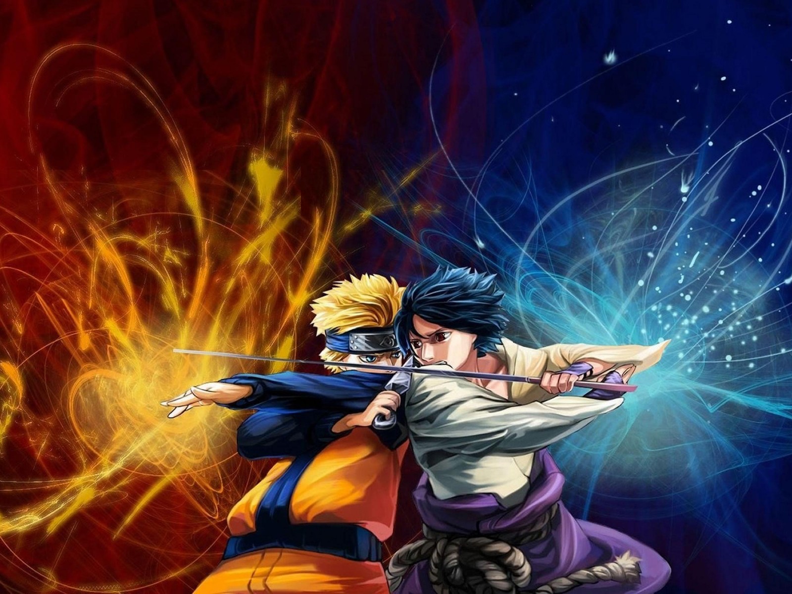 Awesome Anime Wallpaper Phone - Naruto Vs Sasuke Desktop , HD Wallpaper & Backgrounds