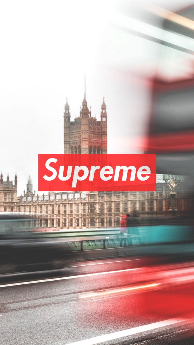 Supreme Phone Wallpaper Found On Hypebeast Wallpaper - Houses Of Parliament , HD Wallpaper & Backgrounds