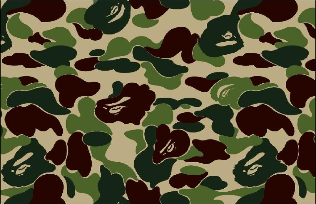 Bape Camo Wallpaper - Bape Camo Pattern , HD Wallpaper & Backgrounds