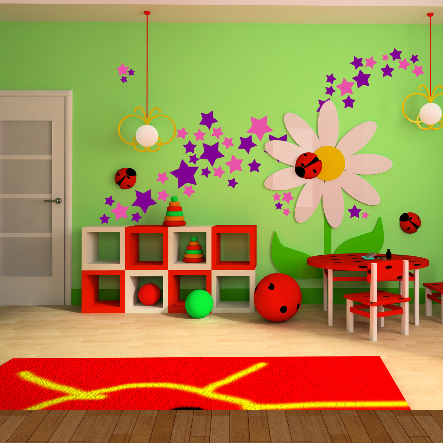 Cutout Wall Decals Peel & Stick - Easy Wall Painting For School , HD Wallpaper & Backgrounds