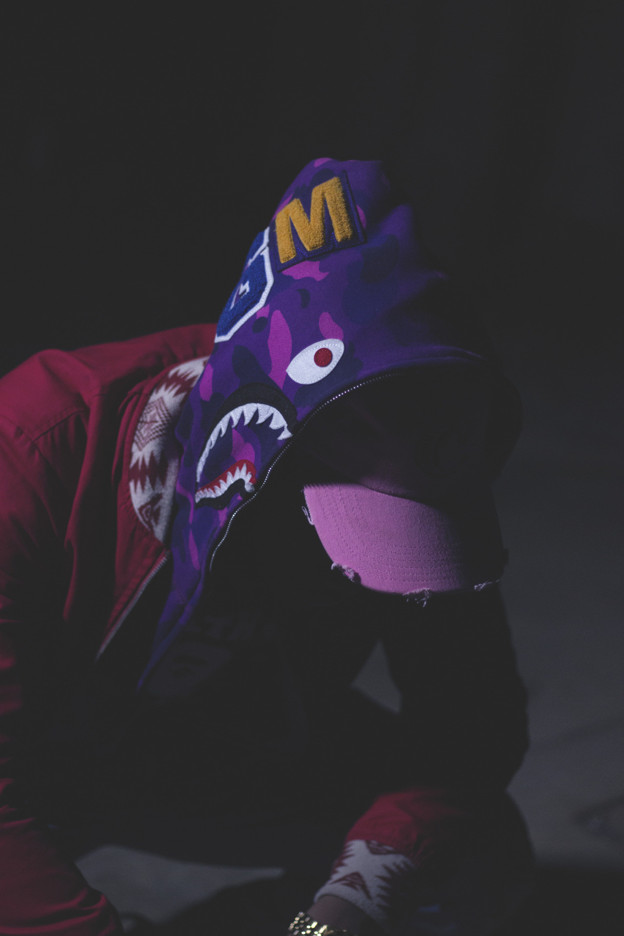 Bathing Ape Wallpaper Purple Bape 41445 Hd Wallpaper