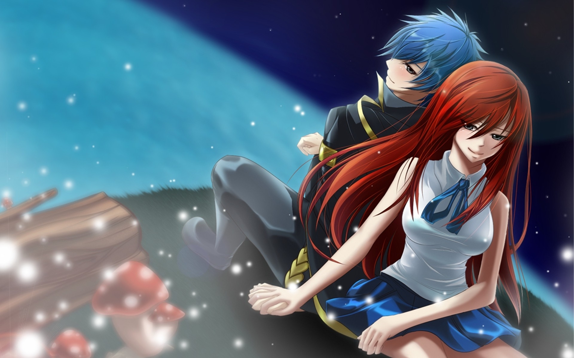 Fairy Tail Wallpaper - Fairy Tail Wallpaper Erza And Jellal , HD Wallpaper & Backgrounds