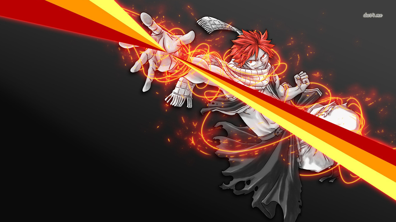 Natsu Dragneel - Fairy Tail Natsu Wallpaper Hd , HD Wallpaper & Backgrounds