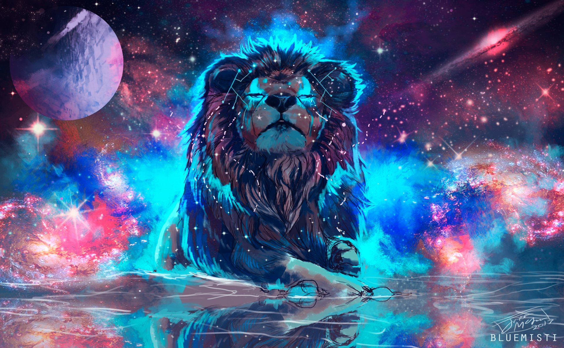 Your Resolution - - Celestial Lion , HD Wallpaper & Backgrounds