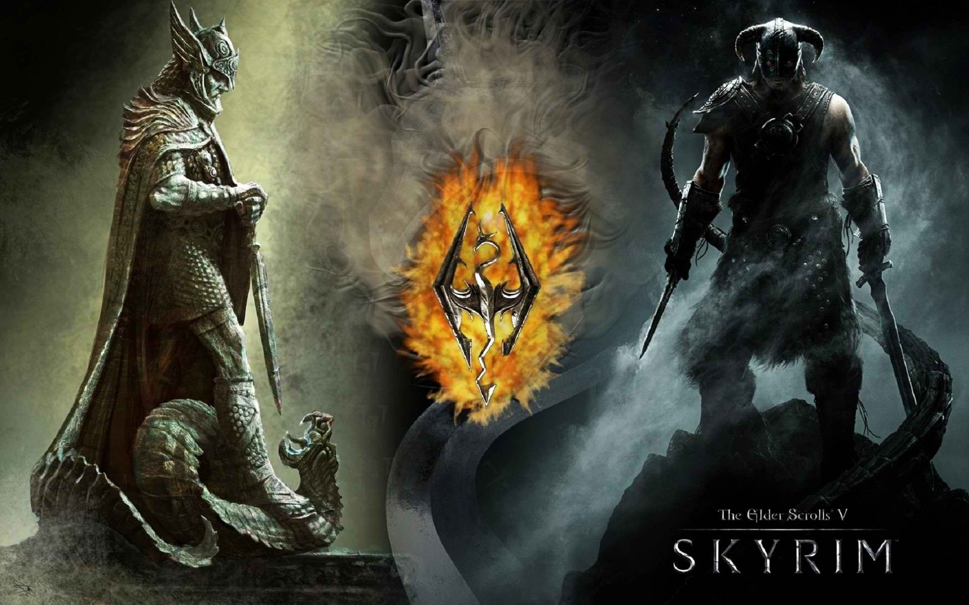The Elder Scrolls V Skyrim Wallpaper , HD Wallpaper & Backgrounds