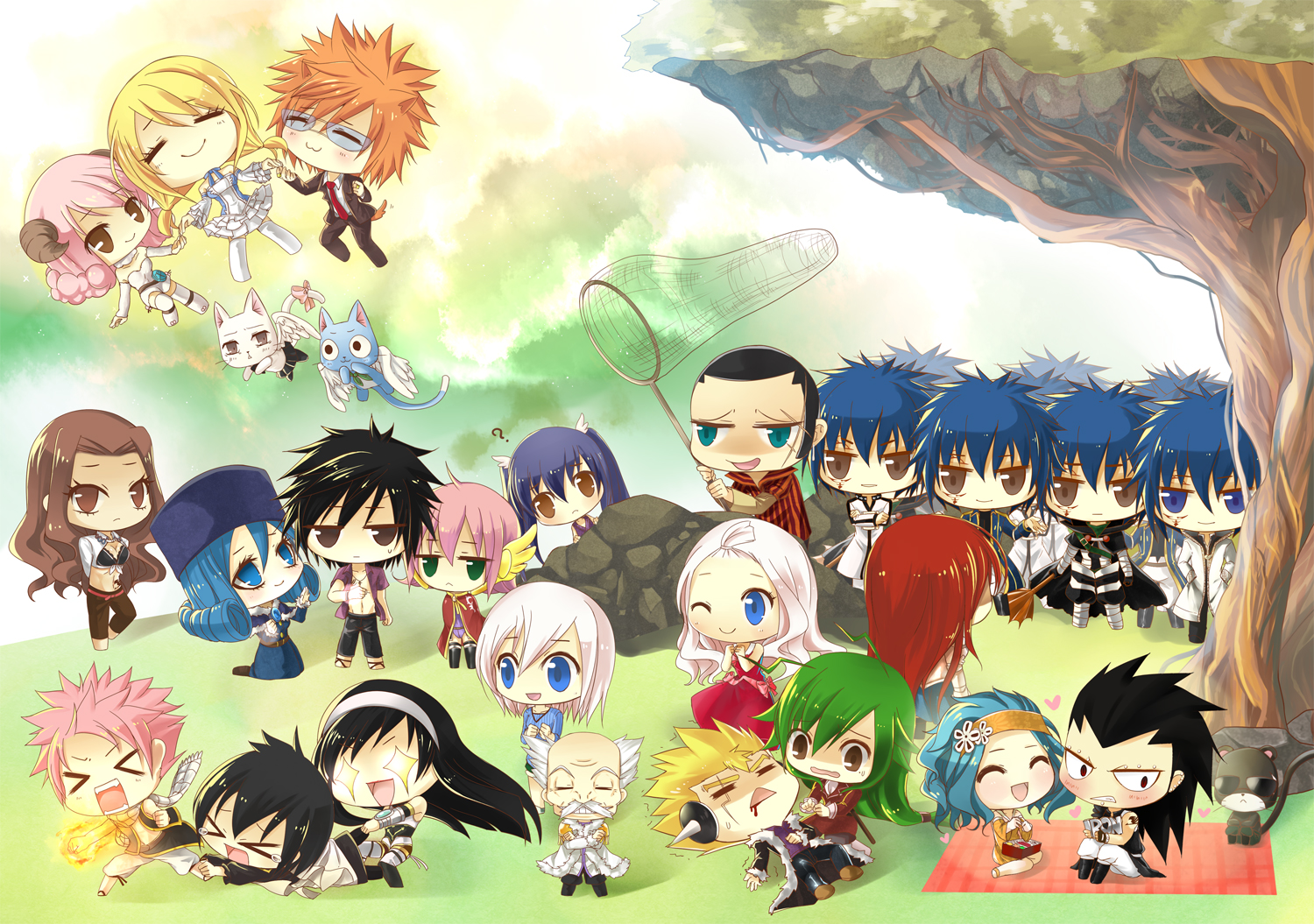 Fairytail Songs Images - Fairy Tail Wallpaper Chibi , HD Wallpaper & Backgrounds
