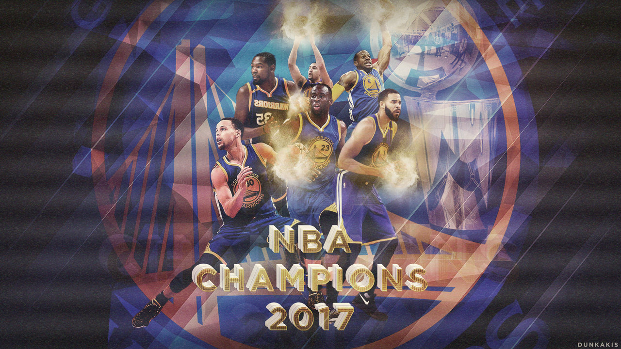 Golden State Warriors Champions 2017 , HD Wallpaper & Backgrounds