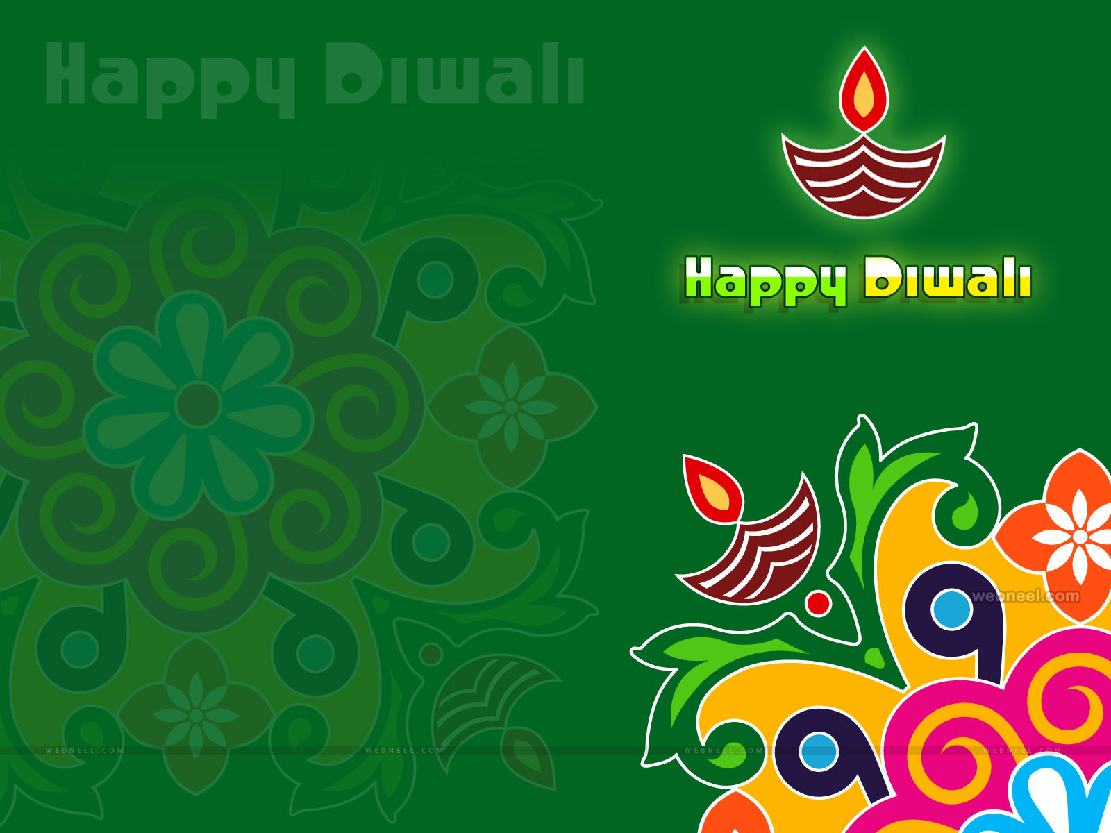 Happy Diwali Wallpaper Of 2018 For Pc & Mobiles - Diwali Wallpaper 2018 , HD Wallpaper & Backgrounds