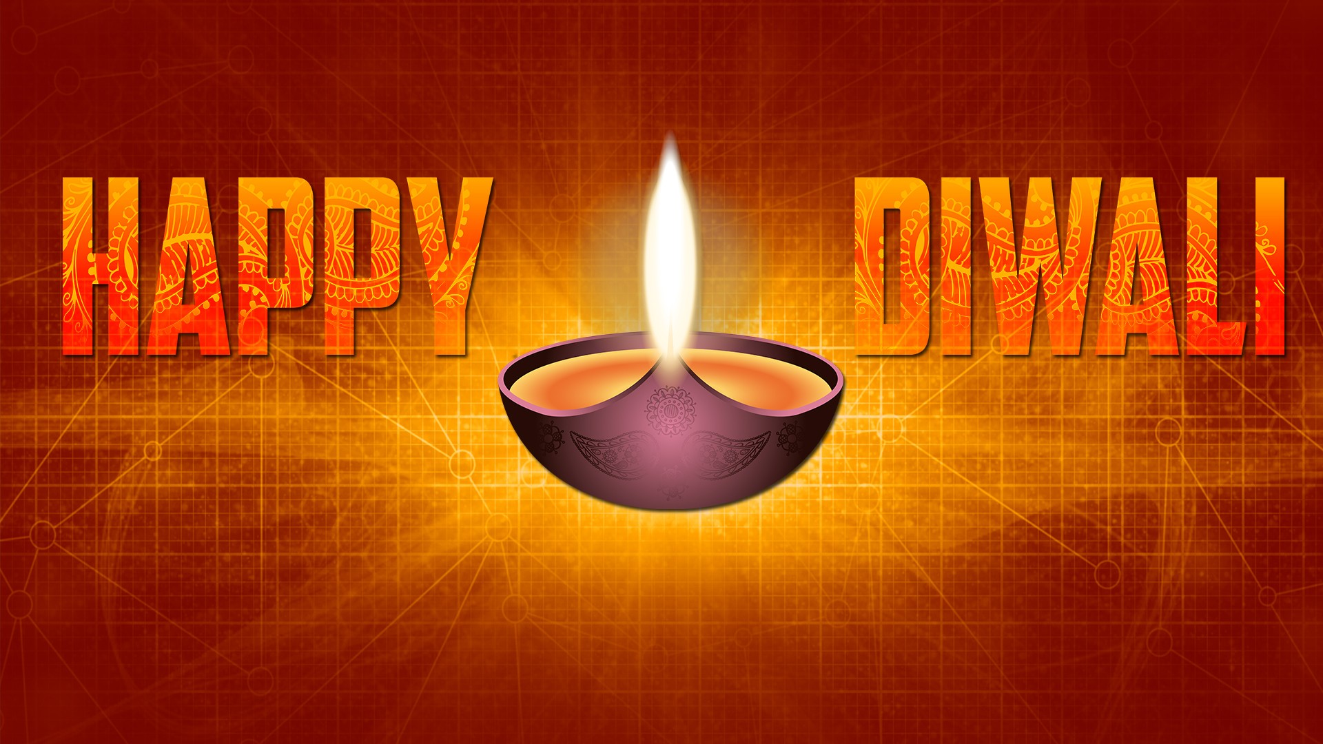 Happy Diwali Wallpaper - Candle , HD Wallpaper & Backgrounds