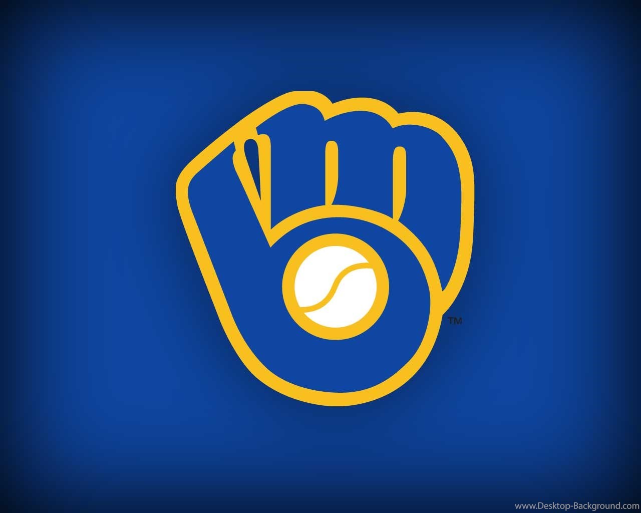 Widescreen - Milwaukee Brewers Old Logo , HD Wallpaper & Backgrounds