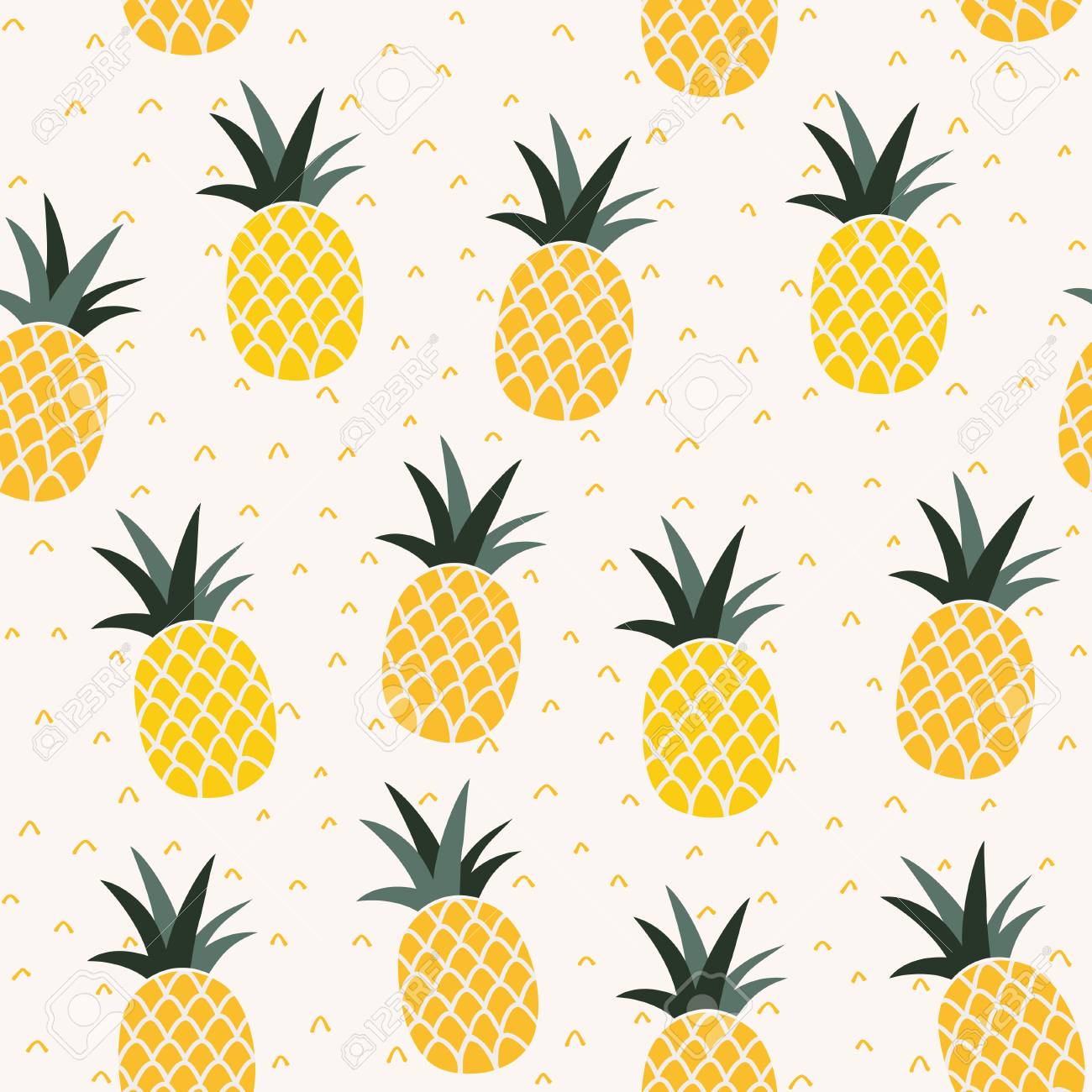 Pineapple Wallpaper - Cute Pineapple Backgrounds , HD Wallpaper & Backgrounds