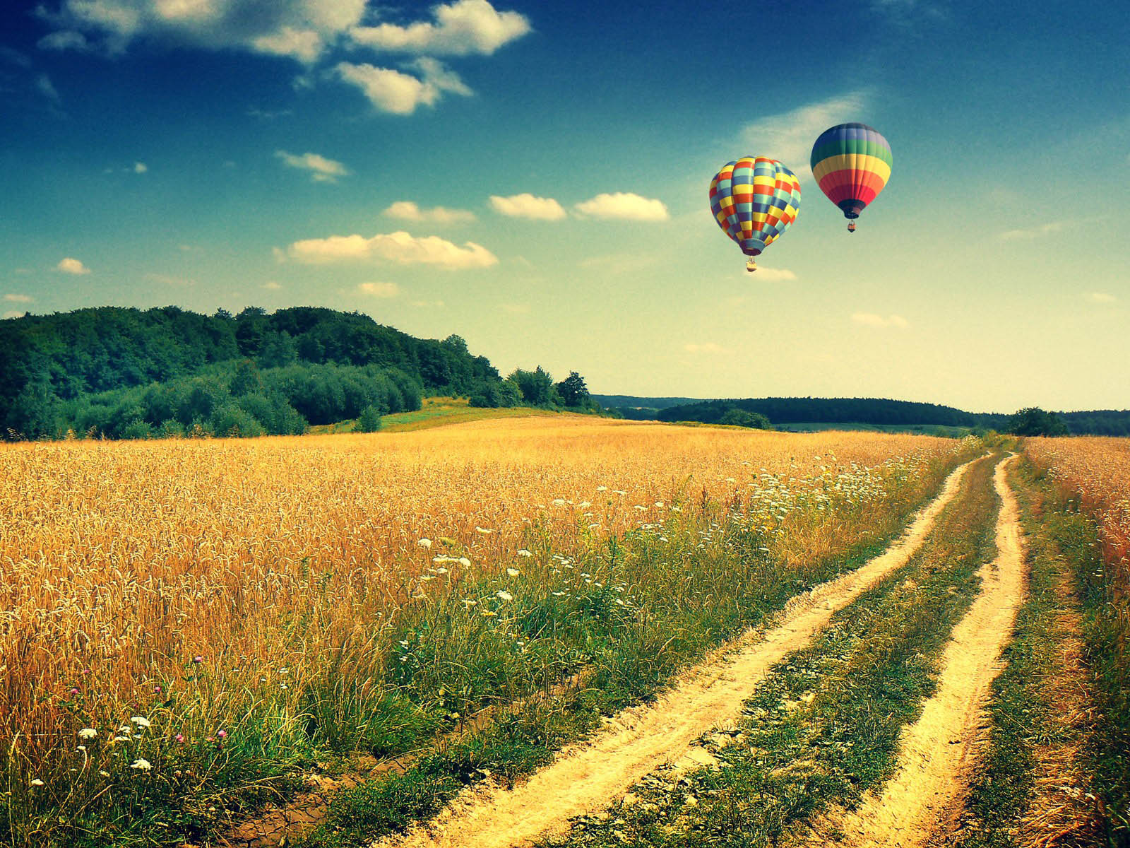 Gambar-gambar Balon Udara Yang Cantik , HD Wallpaper & Backgrounds