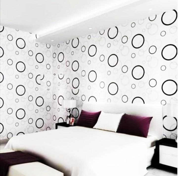 Cdr* Wallpaper Stiker Dinding Polkadot - Interior Wall Papers , HD Wallpaper & Backgrounds