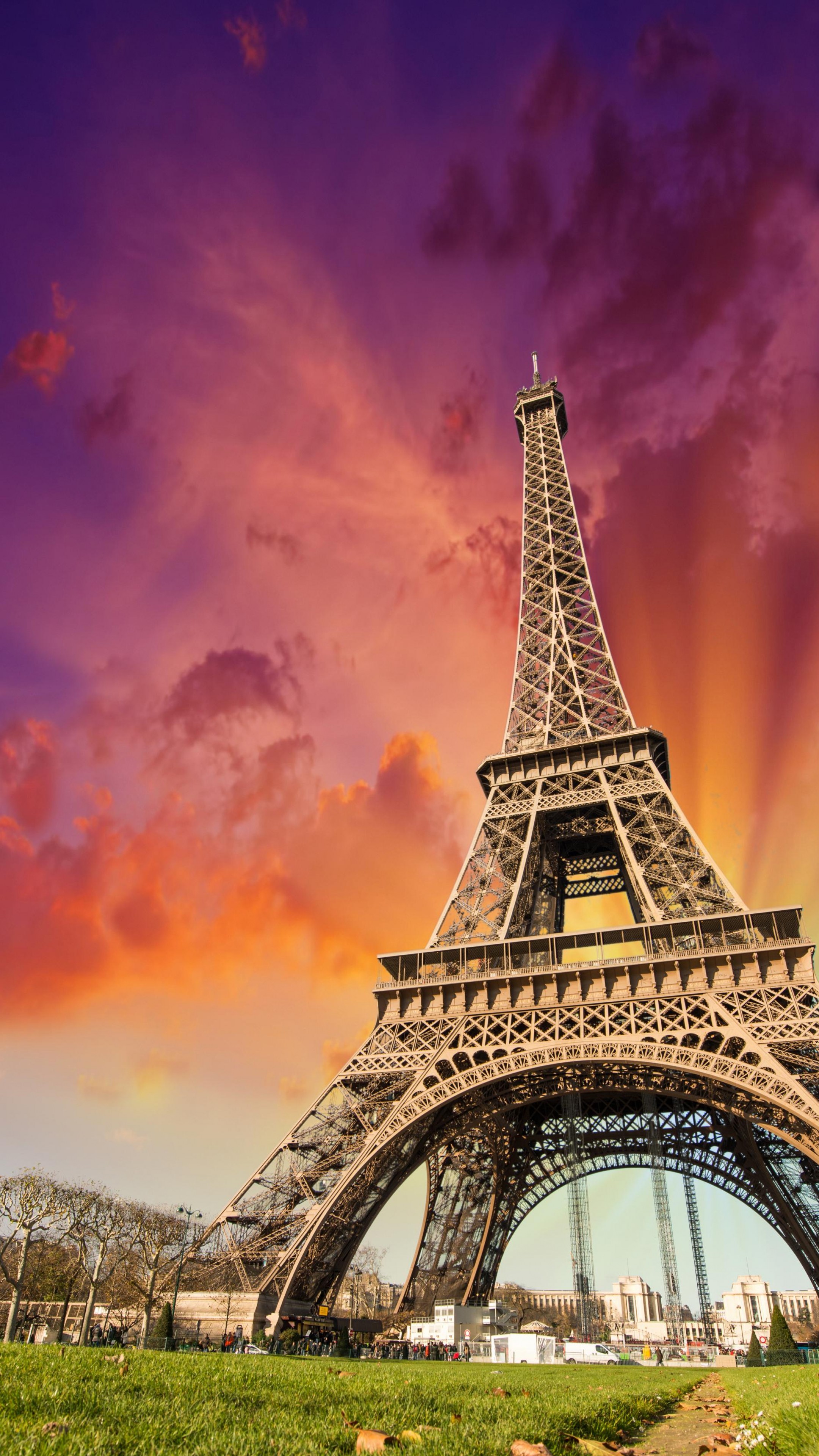 Eiffel Tower, Paris, France, Tourism, Travel - Eiffel Tower , HD Wallpaper & Backgrounds