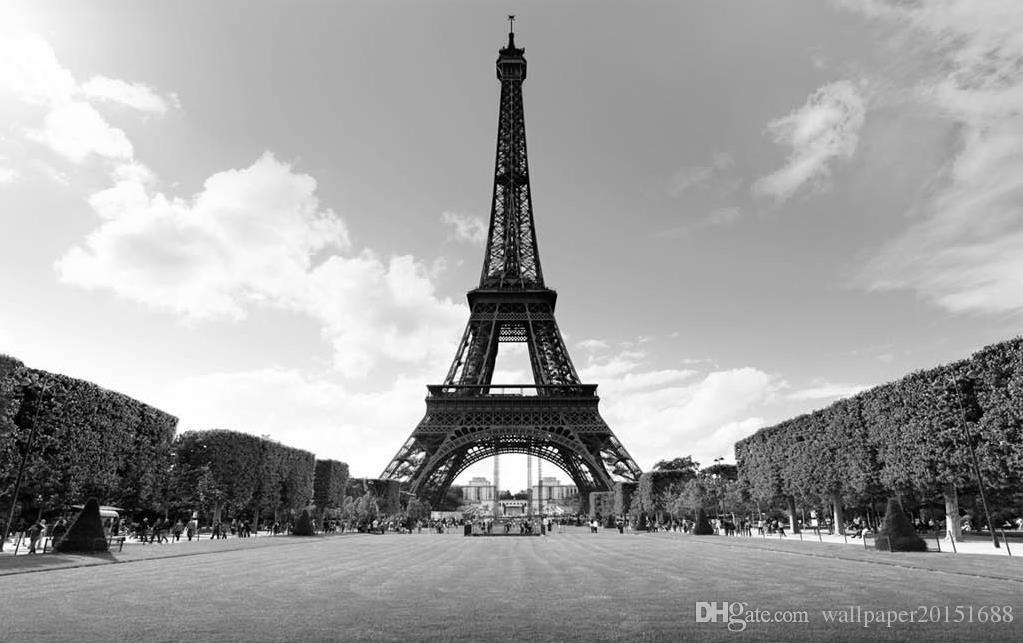 Eiffel Tower Wallpaper Black - Eiffel Tower High Quality , HD Wallpaper & Backgrounds