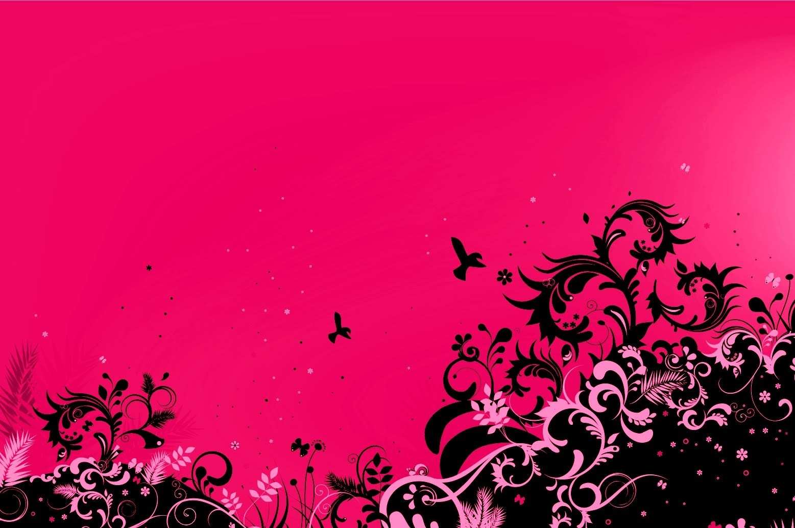 Wallpaper Cantik 49 Best Hd Of Cantik High - Hot Pink And Black Background Designs , HD Wallpaper & Backgrounds