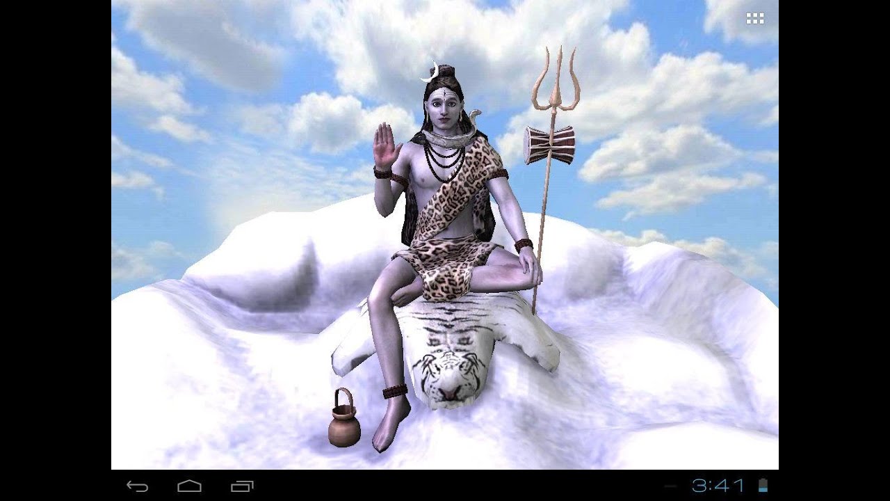 Free Animated 3d Mobile App, Live Wallpaper - 3d Mahadev , HD Wallpaper & Backgrounds