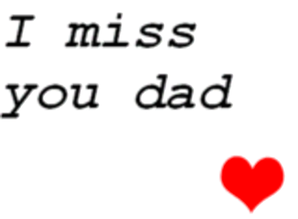 Miss U Dad Wallpapers - Heart , HD Wallpaper & Backgrounds