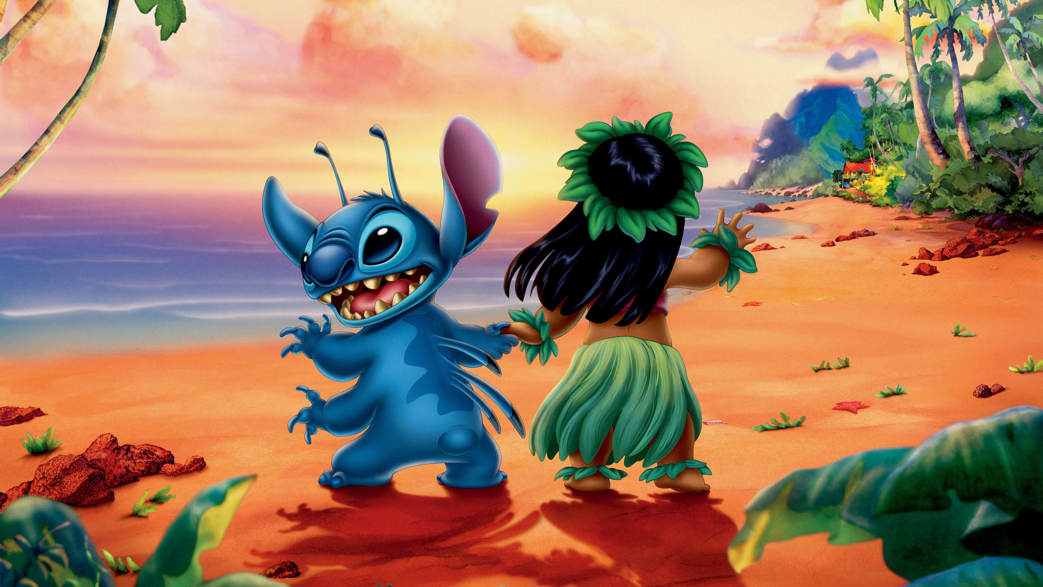 Lilo And Stitch - Lilo And Stitch 4k , HD Wallpaper & Backgrounds