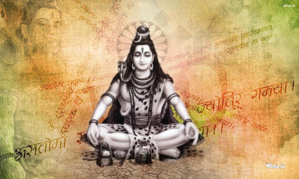 Download - Lord Shiva In Dhyan , HD Wallpaper & Backgrounds