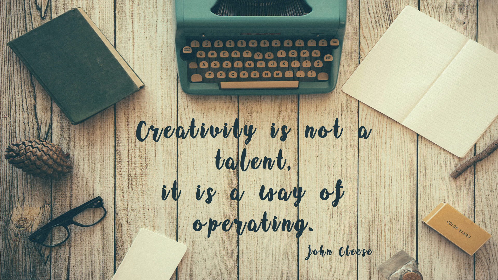 Creativity Is Not A Talent, It Is A Way Of Operating - New Life Chapter 1 , HD Wallpaper & Backgrounds