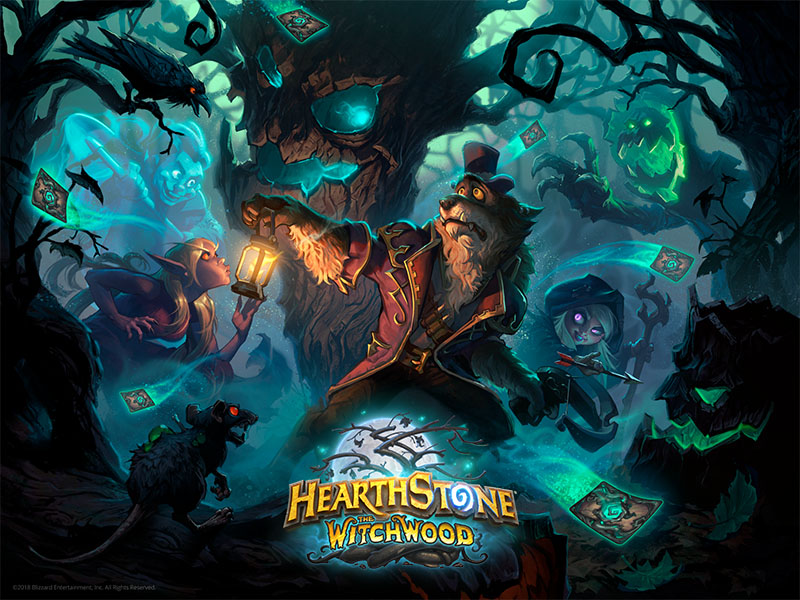 Wallpapers - Hearthstone Witchwood Monster Hunt , HD Wallpaper & Backgrounds