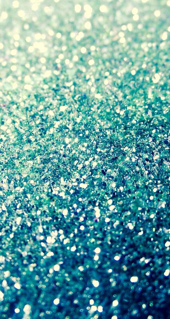 Sea Glass Glitter - Blue Glitter Ombre Background , HD Wallpaper & Backgrounds