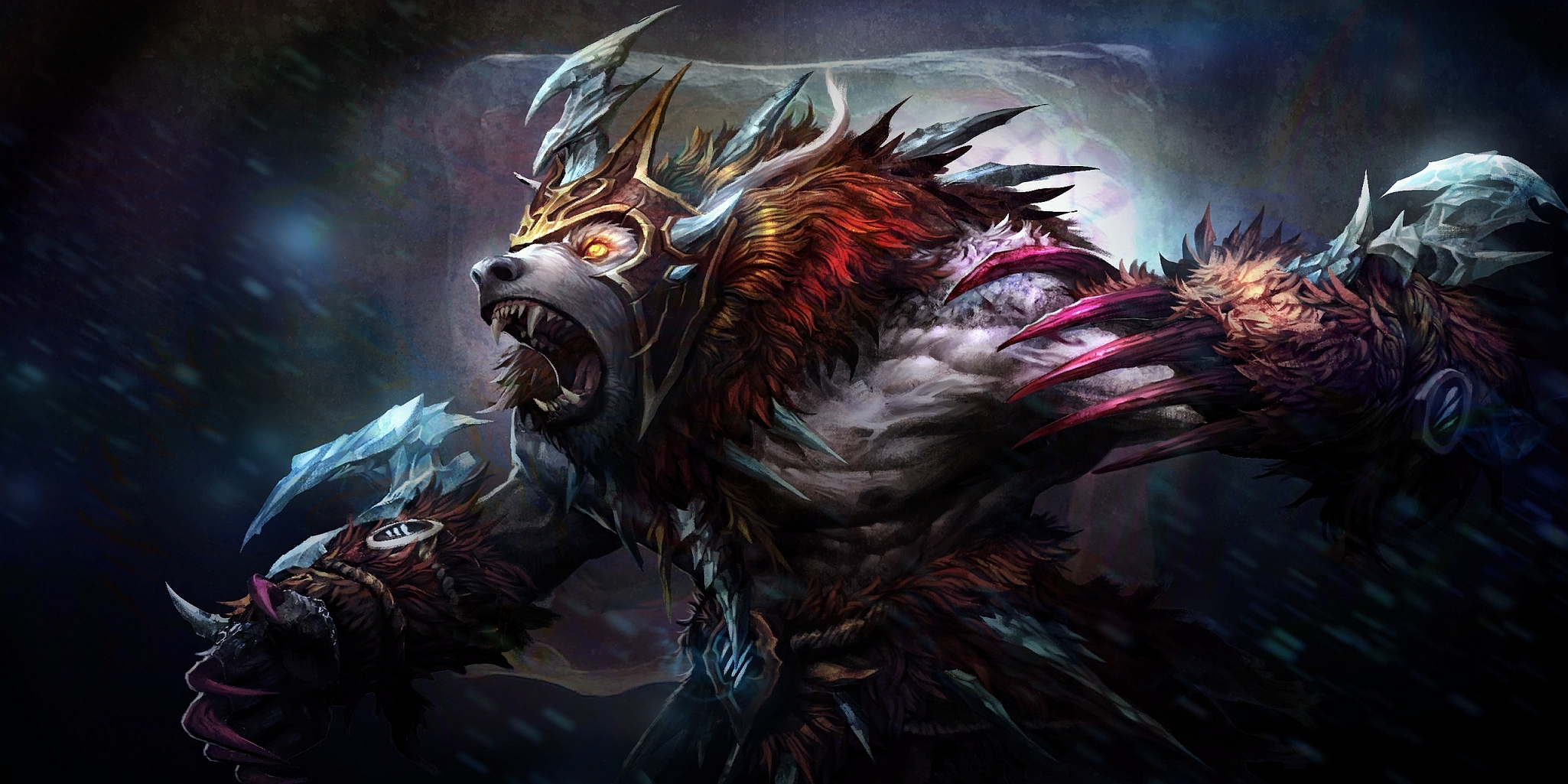 Hd Wallpaper - Dota 2 Hero Ursa , HD Wallpaper & Backgrounds