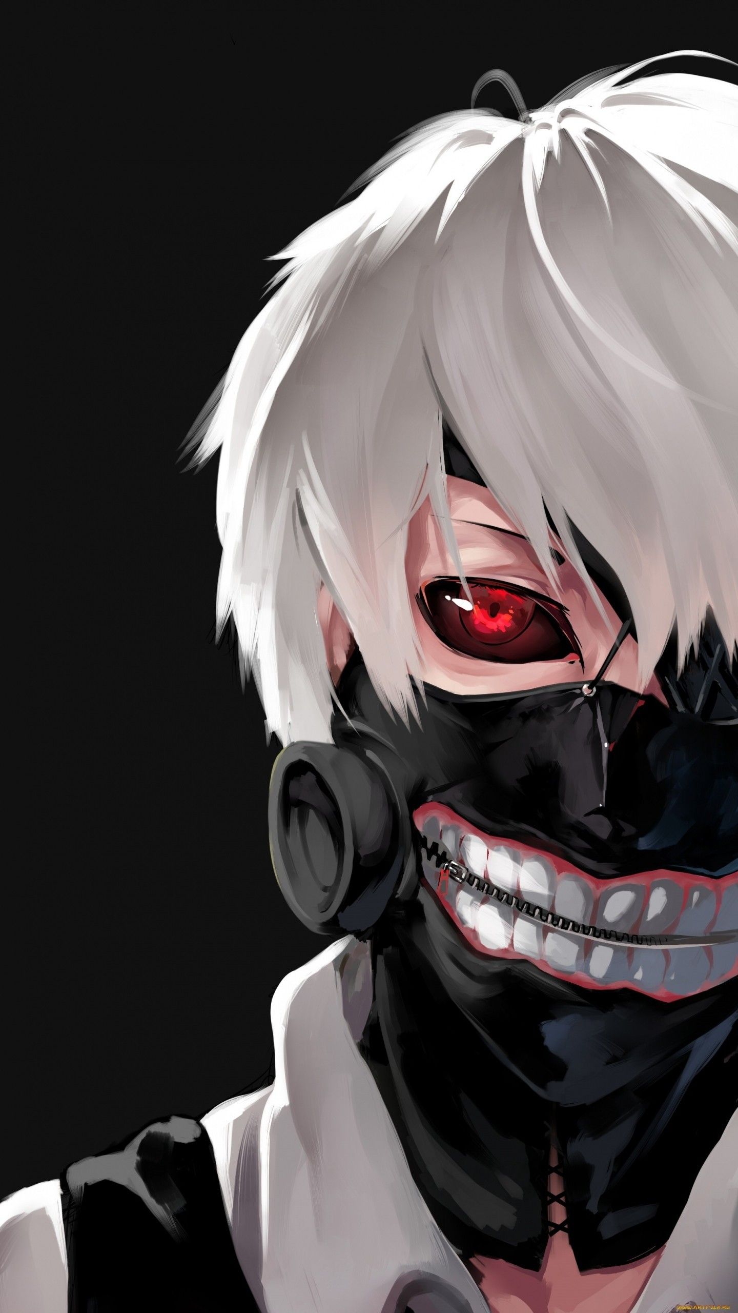 Wallpaper Tokyo Ghoul, Kaneki Ken, Man, Mask, Face - Kaneki Wallpaper Hd Android , HD Wallpaper & Backgrounds