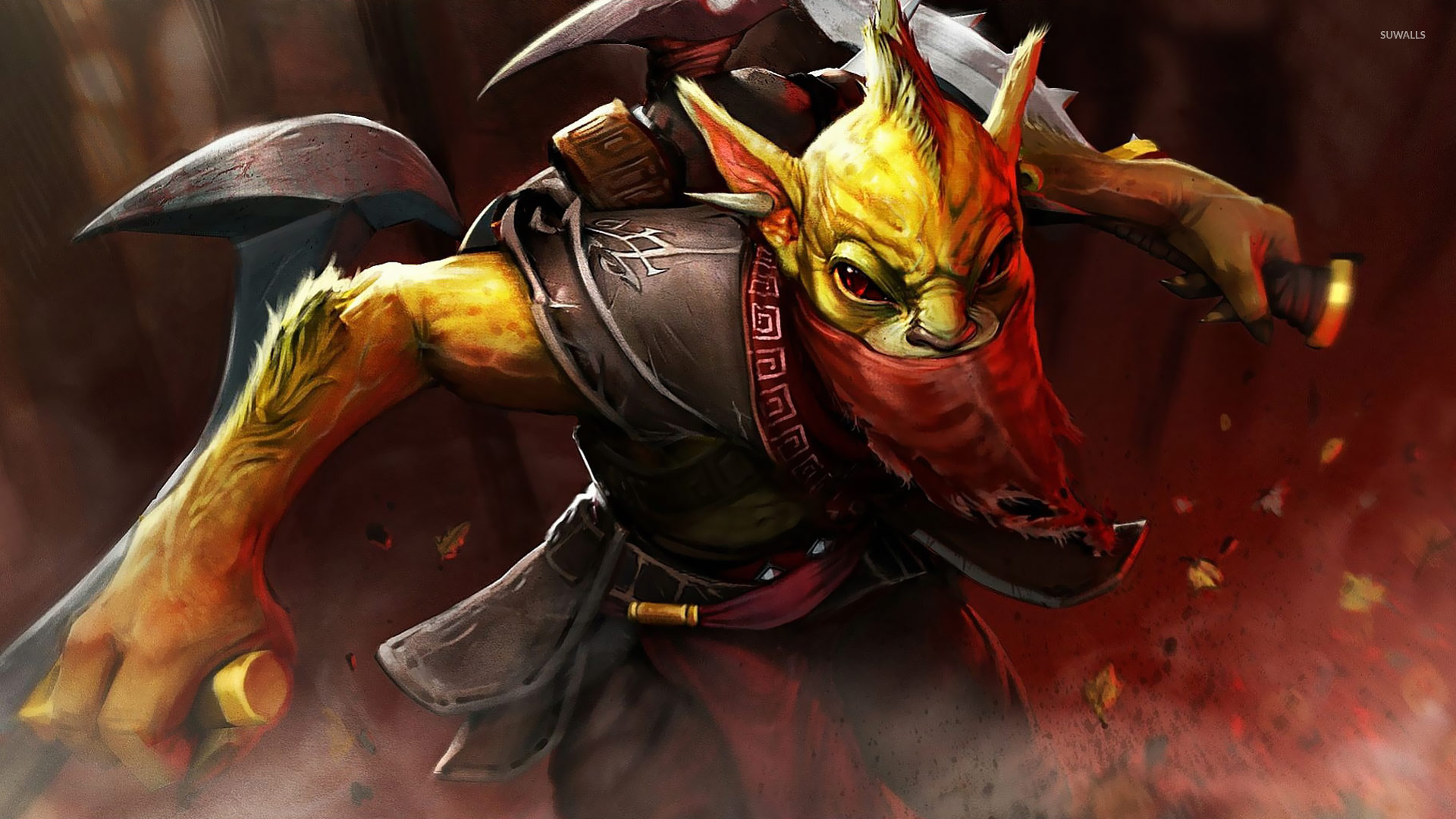 Dota 2 Wallpaper - Bounty Hunter Dota 2 Wallpaper Hd , HD Wallpaper & Backgrounds