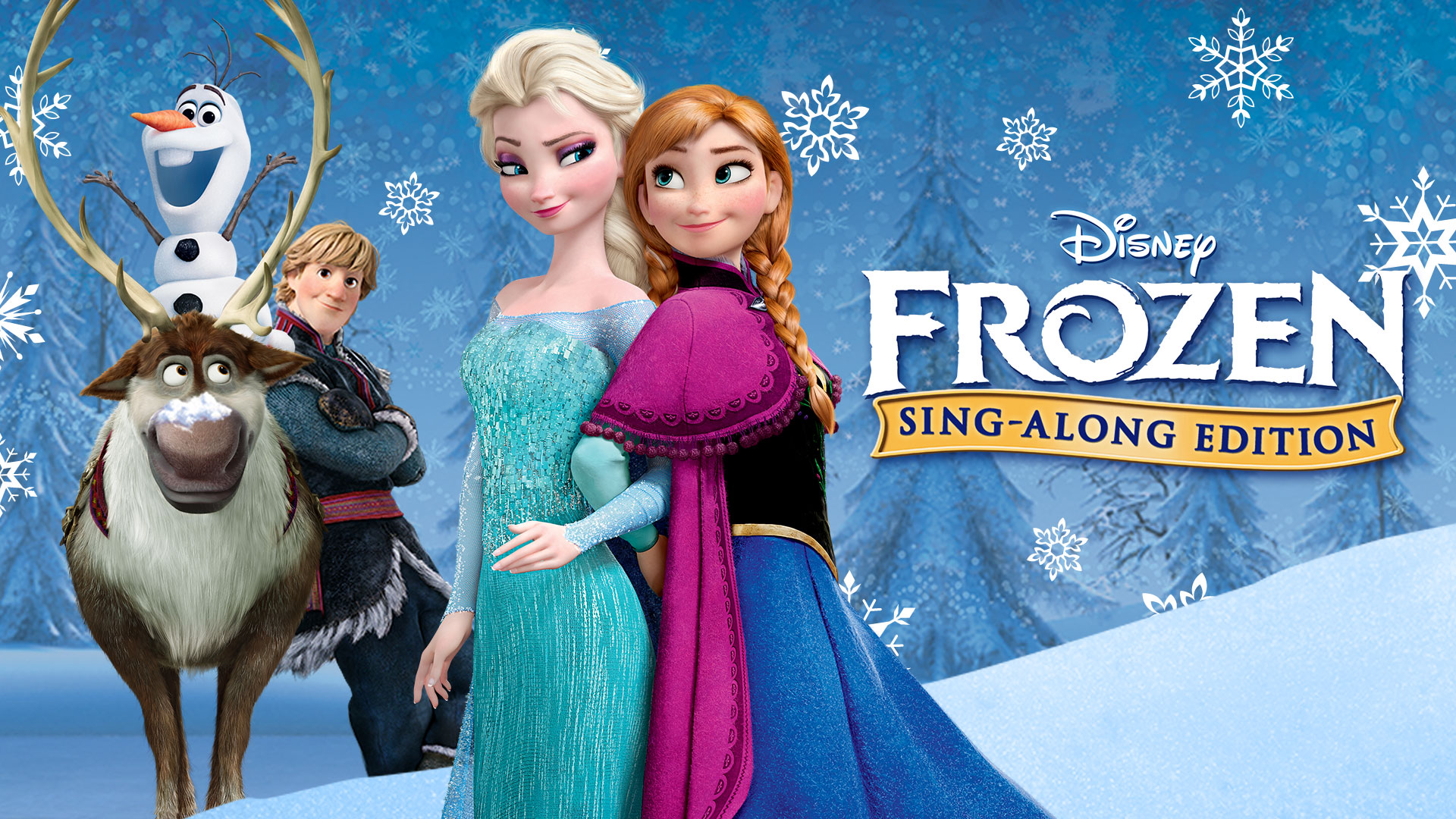 Stunning Frozen Pics - Frozen Sing Along , HD Wallpaper & Backgrounds