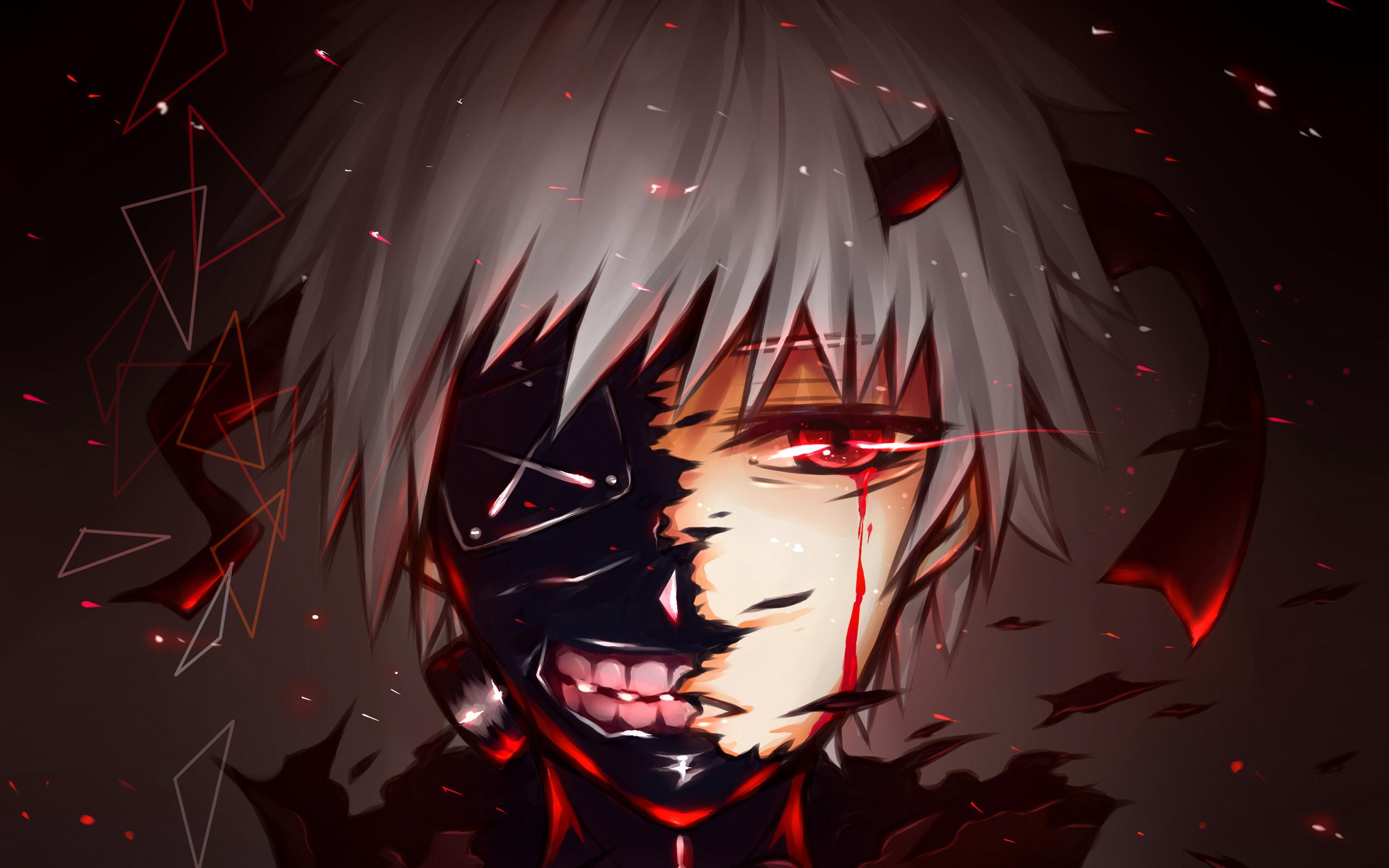 Male anime character digital wallpaper, tokyo ghoul, kaneki ken. Download Gambar Tokyo Ghoul Kaneki Gambarku