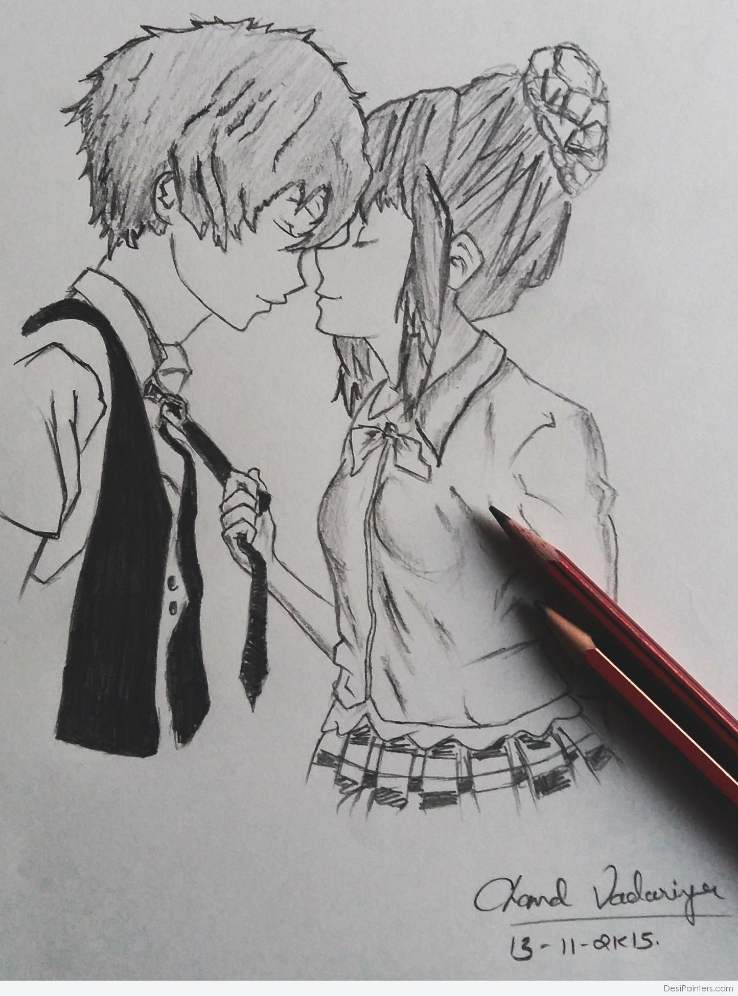 Featured image of post Cartoon Pencil Romantic Easy Couple Drawing - Doms ( zoom ultimate dark.