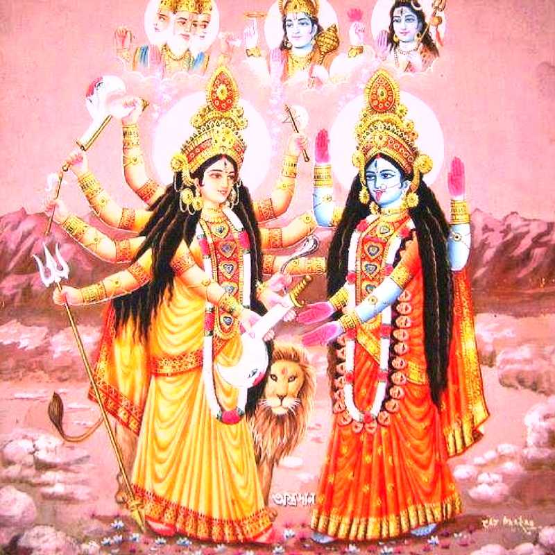 Maa - Durga Maa Good Morning , HD Wallpaper & Backgrounds