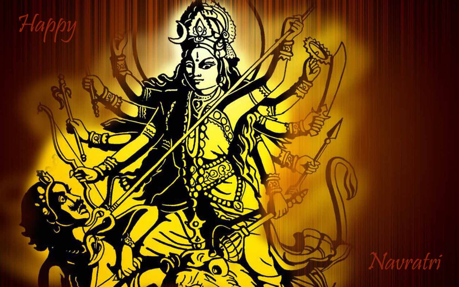 Kali Ma - Navratri Banner Background Hd , HD Wallpaper & Backgrounds