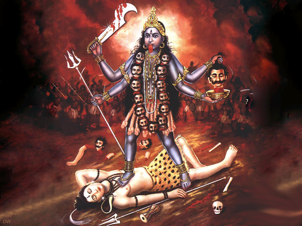 We Have All Seen The Image Of Kali At A Temple Or In - Kali Goddess , HD Wallpaper & Backgrounds