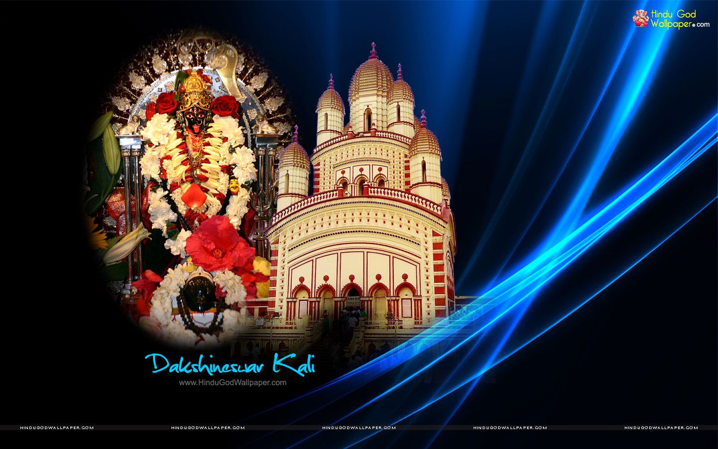 Dakshineswar Kali Wallpapers Free Download Maa Kali - Dakshineswar Kali Temple , HD Wallpaper & Backgrounds