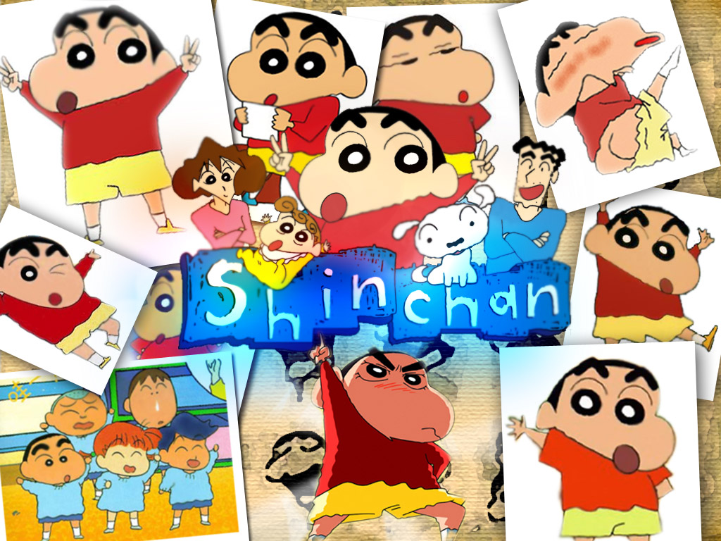 Wallpaper Sinchan - Shin Chan Wallpaper Iphone 6 , HD Wallpaper & Backgrounds