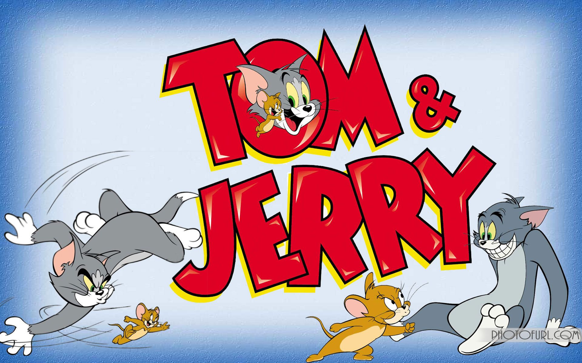 Tom And Jerry Cartoon Full Hd Wallpaper Image For Pc - Tom And Jerry Wall Paper Hd , HD Wallpaper & Backgrounds