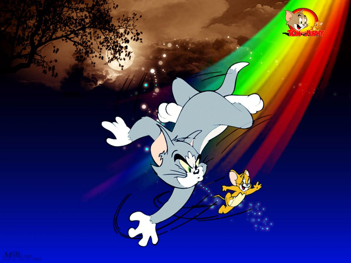 Tom And Jerry Cartoon Hd Pics - Tom And Jerry Kids , HD Wallpaper & Backgrounds