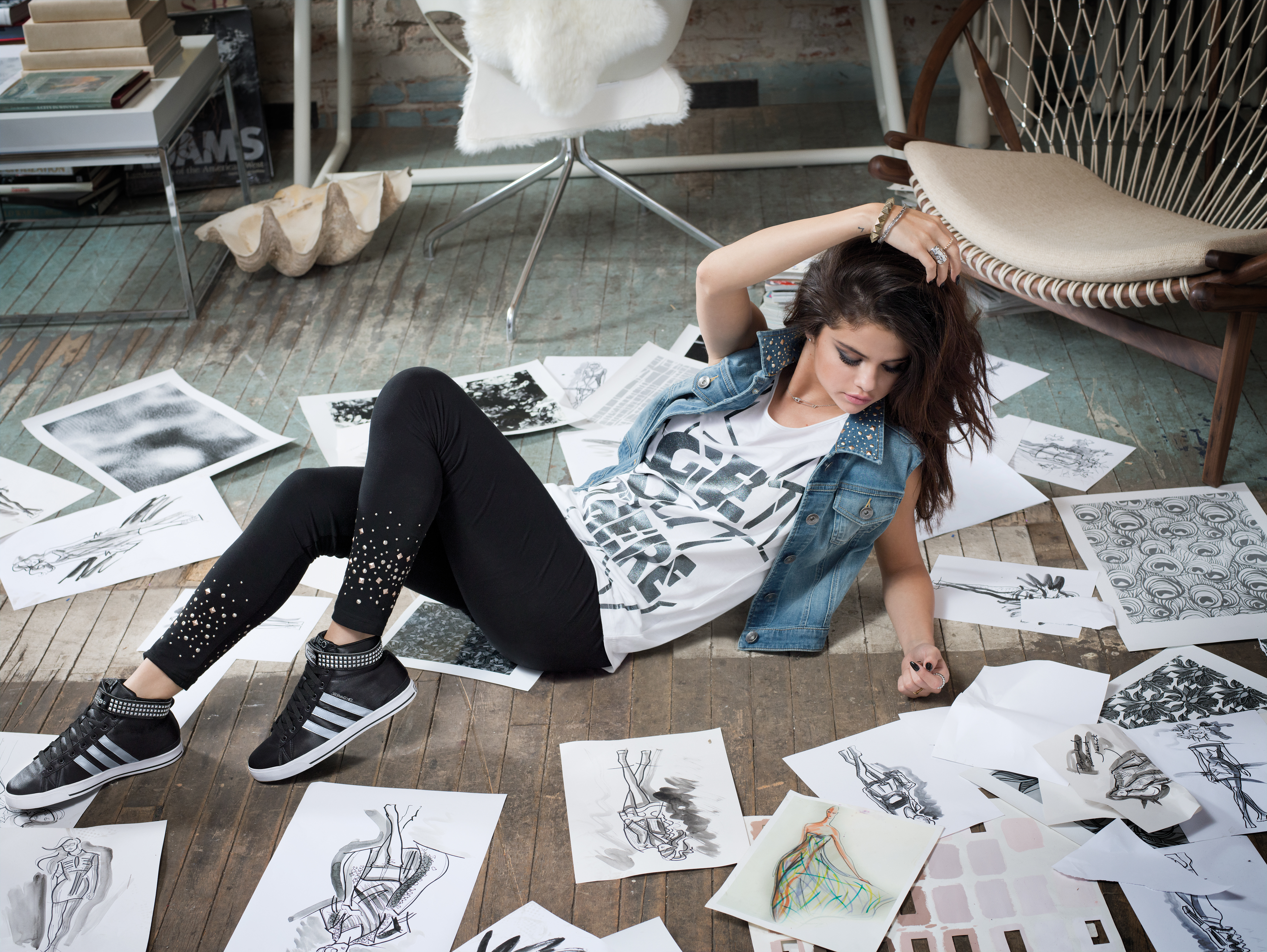 Selena gomez deals adidas wallpaper