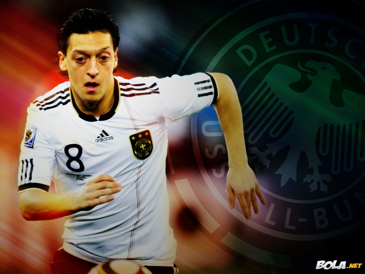Mesut Ozil Wallpaper - Turkish Soccer Player Germany , HD Wallpaper & Backgrounds